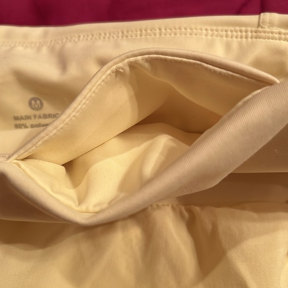 Main Fabric -Medium -Safety Yellow, Built in Panty, Key & Zipper Pocket, Shorts - Picture 7 of 7